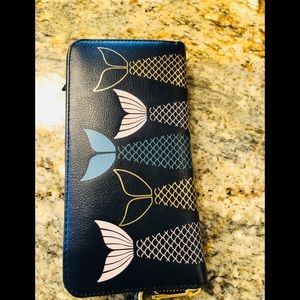 Fossil Wallet in Navy